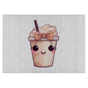 Planche À Découper Frappe Kawaii Smiling
