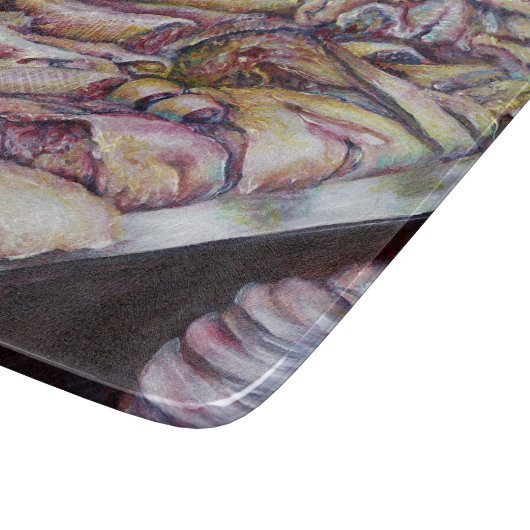 Planche À Découper Fraterniser avec du poisson frais (Coin)