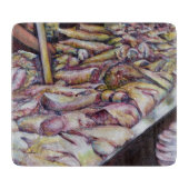 Planche À Découper Fraterniser avec du poisson frais (Devant)