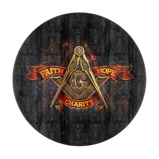 Planche À Découper Freemason (Devant)