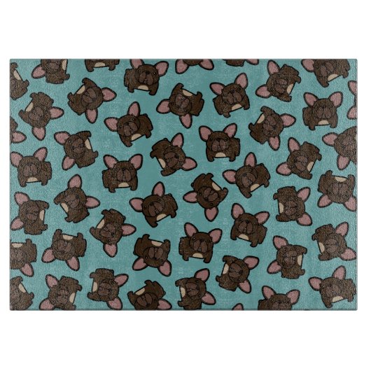 Planche À Découper Frenchie Brindle (Devant)