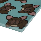 Planche À Découper Frenchie Brindle (Coin)