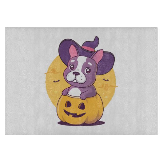 Planche À Découper Frenchie Halloween (Devant)