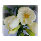 Planche À Découper frénésie jaune blanc (Devant)