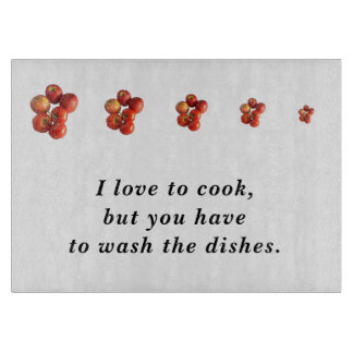 Planche À Découper Fresh Apples and Tomatoes Rectangle Cutting Board