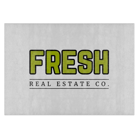 Planche à découper FRESH (verre) (Devant)