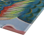 Planche À Découper Fresque chinoise Foo Dog / Lion Guardian (Coin)