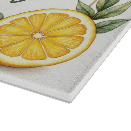 Planche À Découper Fresque Commence Quotidien Planche de Coupe En Ver (Coin)