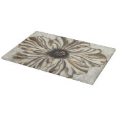 Planche À Découper Fresque de Flowerhead sur l'arrière - plan (Coin)