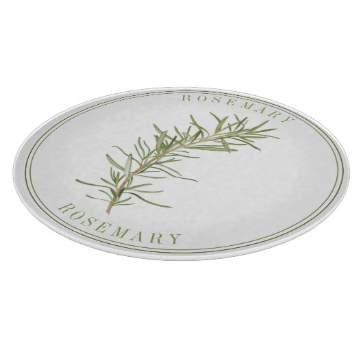 Planche À Découper FROID ROSEMAIRE EN Verre Rond (Coin)