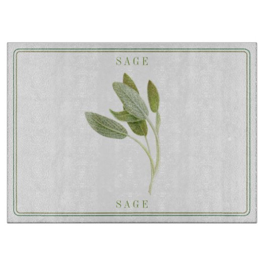 Planche À Découper FROIDE SAGE 15x11 (Devant)