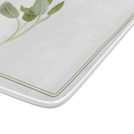 Planche À Découper FROIDE SAGE 6x7 Panneau de coupe en verre (Coin)