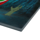 Planche À Découper Frontière Collie Chien Conduite Voiture Effrayant  (Coin)