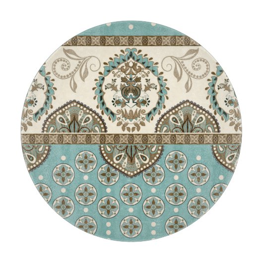 Planche À Découper Frontière décorative de style marocain (Devant)