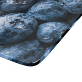 Planche À Découper Fruit aux bleuets (Coin)