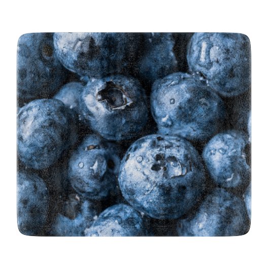 Planche À Découper Fruit aux bleuets (Devant)