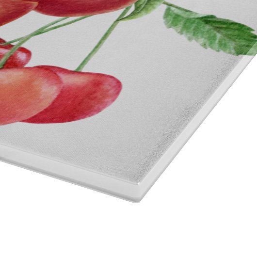 Planche À Découper Fruit Cuisine Art Verre Découpe (Coin)