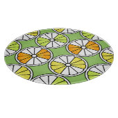 Planche À Découper Fruit De Tranches D'Agrumes, Été Sans Fruit. (Coin)