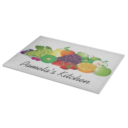 Planche À Découper Fruit Design Cutting Board (Coin)