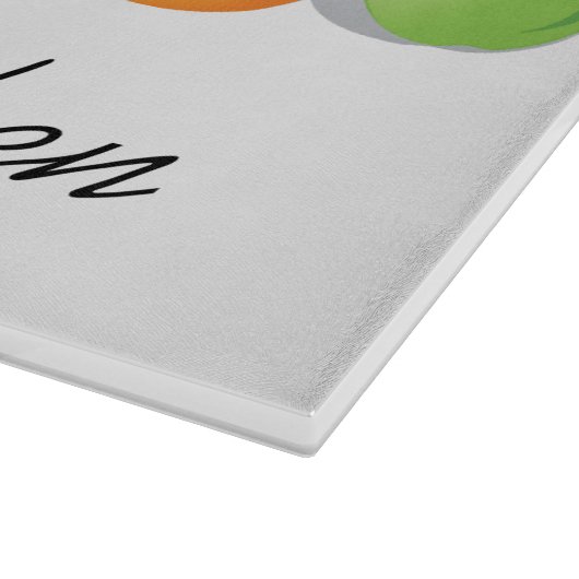 Planche À Découper Fruit Design Cutting Board (Coin)