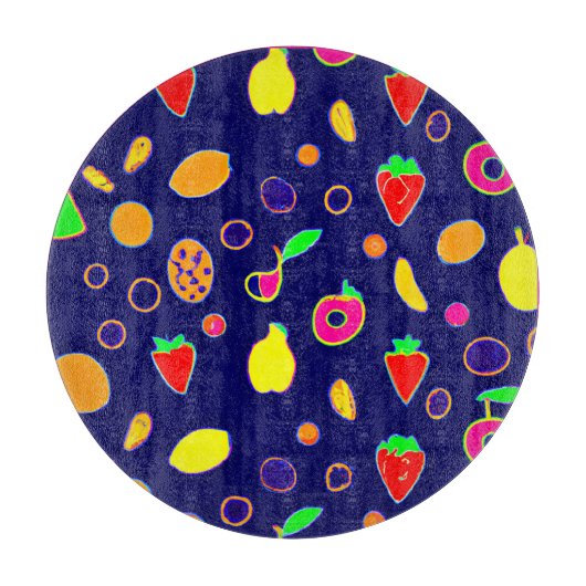 Planche À Découper Fruit électrique Fiesta Design (Devant)