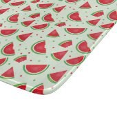 Planche À Découper Fruit Motif de pastèque Melon vert d'été (Coin)