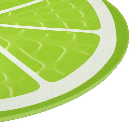 Planche À Découper Fruit Stylisé à la chaux (Coin)