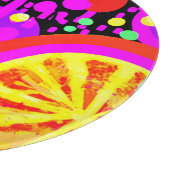 Planche À Découper Fruits colorés Motif (Coin)