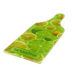 Planche À Découper Fruits d'agrumes, citron et chaux Motif - Personna