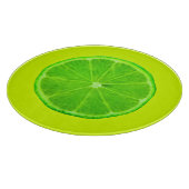 Planche À Découper Fruits d'agrumes, tranche verte de chaux (Coin)