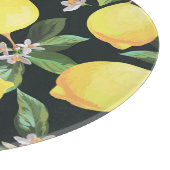 Planche À Découper Fruits de citron : Conception Motif transparente (Coin)