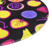 Planche À Découper Fruits de Neon Vibrants (Coin)