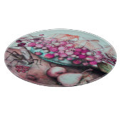 PLANCHE À DÉCOUPER FRUITS DE SAISON / FRAISES ET PEURS (Coin)