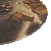 PLANCHE À DÉCOUPER FRUITS DE SAISON -PROSPÉRITÉ/ RAISINS HANGÉS (Coin)