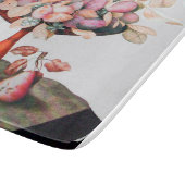 PLANCHE À DÉCOUPER FRUITS DE SAISON / PRUNES, POIRES ET CERISES (Coin)