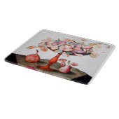 PLANCHE À DÉCOUPER FRUITS DE SAISON / PRUNES, POIRES ET CERISES (Coin)