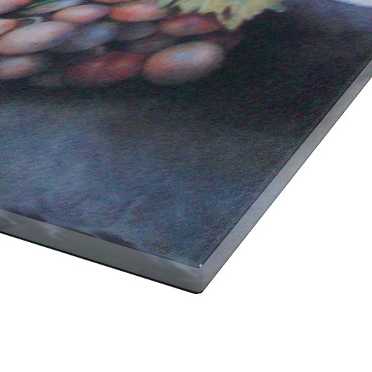 PLANCHE À DÉCOUPER FRUITS DE SAISON / RAISONS BLANCHES ROUGES ET PEUR (Coin)