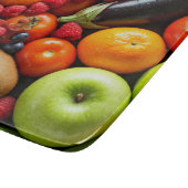 Planche À Découper Fruits et légumes colorés (Coin)