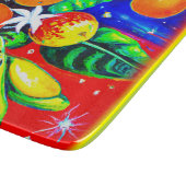 Planche À Découper Fruits Étonnants Ciel Étoffant. Commandez dès main (Coin)