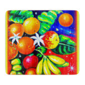 Planche À Découper Fruits Étonnants Ciel Étoffant. Commandez dès main (Devant)
