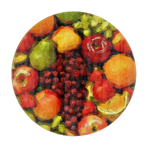Planche À Découper Fruits savoureux_