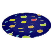 Planche À Découper Fruits tropicaux Motif couleur néon (Coin)