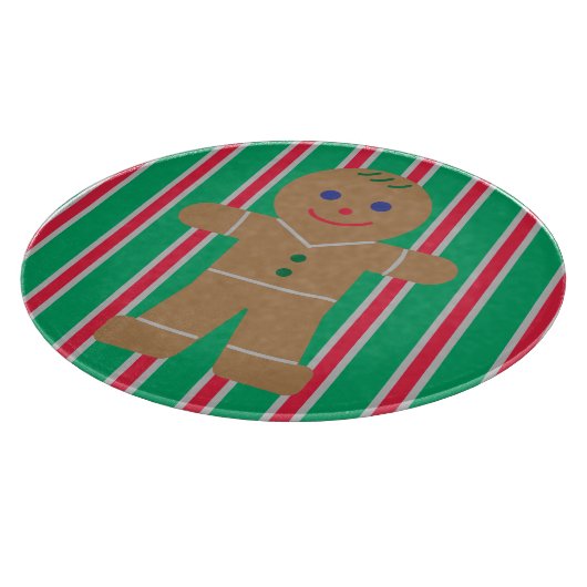 Planche À Découper Fun and Fancy Christmas Gingbread Homme (Coin)
