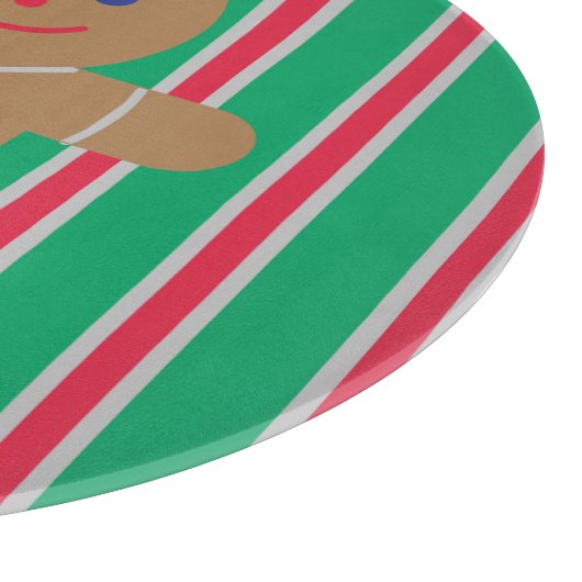 Planche À Découper Fun and Fancy Christmas Gingbread Homme (Coin)