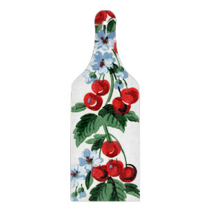 Planche À Découper Fun Cherry Jubilee Design Cerises Vintages