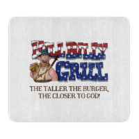 Fun HillBilly Grill Danemark Cutboard!