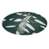 Planche À Découper Funky Pale Green Plante de fromage suisse (Coin)