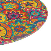 Planche À Découper Funky Retro couleur Motif Mandala (Coin)