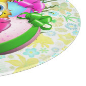 Planche À Découper Funny Bunny biting an Easter Egg (Coin)