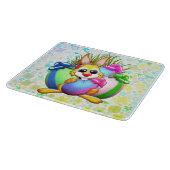 Planche À Découper Funny Bunny biting an Easter Egg (Coin)